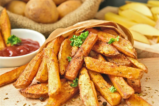 Çıtır Baharatlı Patates